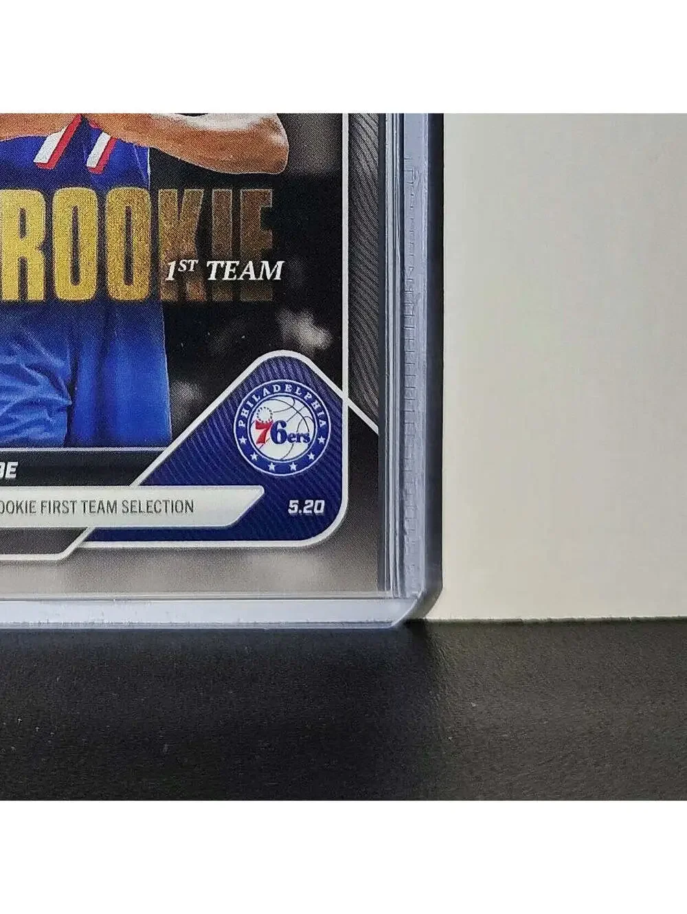 VJ Edgecombe Rookie 2025-26 Topps Now NBA All-Rookie 1st Team Philadelphia 76ers